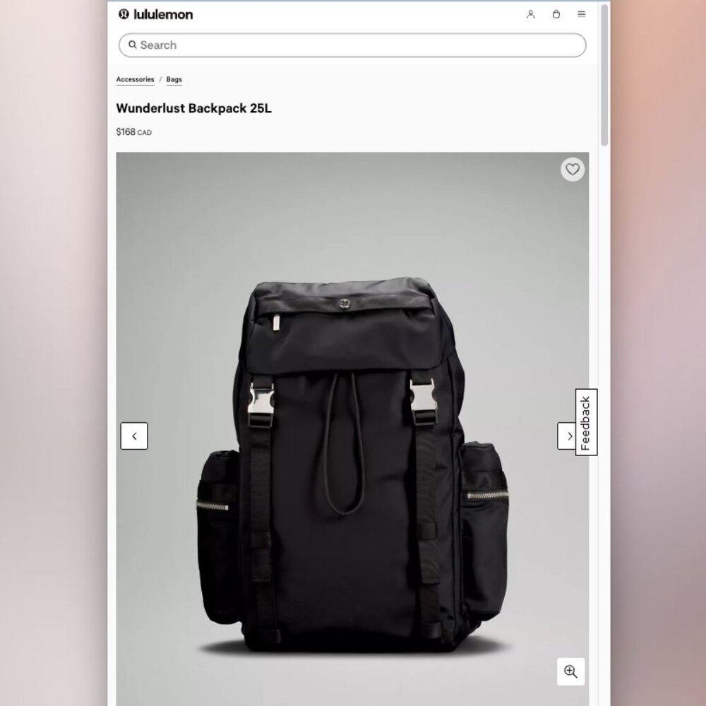 Lululemon Wunderlust Backpack 25L